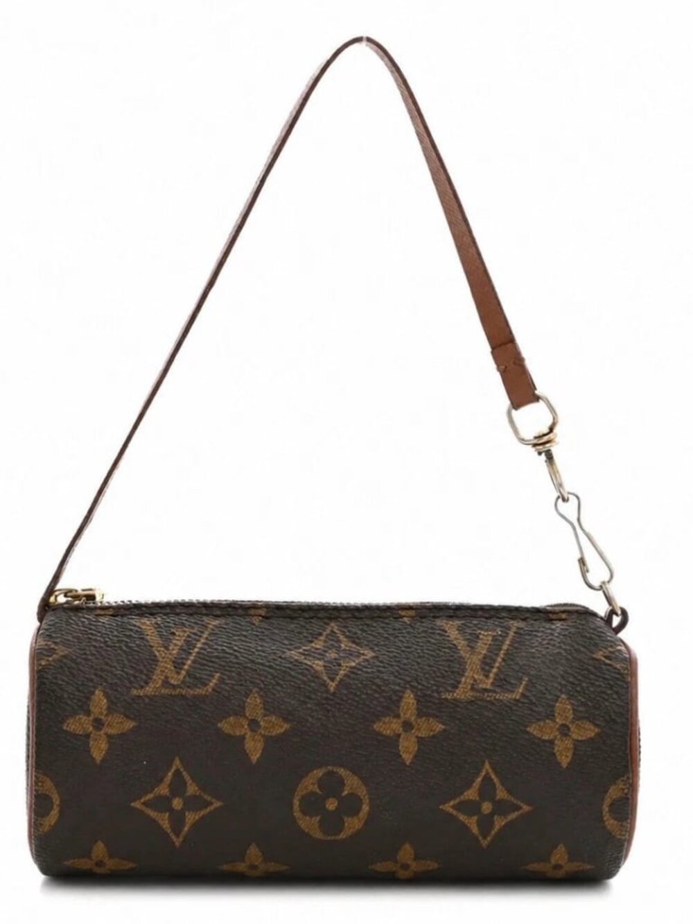 Authentic Louis Vuitton Monogram Mini Papillon Brown Canvas Bag